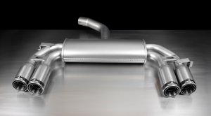Volkswagen Golf VI Performance Exhaust - Remus - Cat Back, 84mm Straight w/Carbon Insert Tail Pipe - 2011